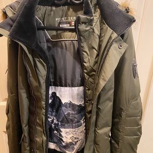 Point-zero down parka